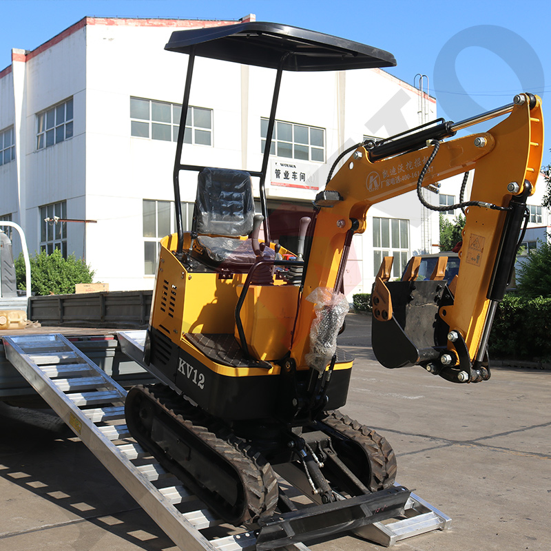 小型挖掘機爬梯