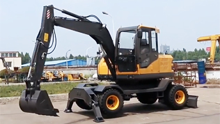 KV80輪式挖掘機
